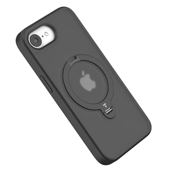 Torras - Ostand Spin Series - iPhone 16e - черен