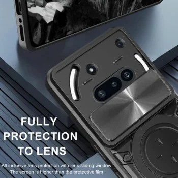 Techsuit - CamGuard Pro - Nothing Phone (3a) - Червен