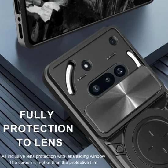 Techsuit - CamGuard Pro - Nothing Phone (3a) - Лилав