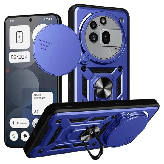 Techsuit - CamShield Series - Nothing Phone (3a) Pro - Син