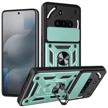 Techsuit - серия CamShield - Nothing Phone (3a) - зелено