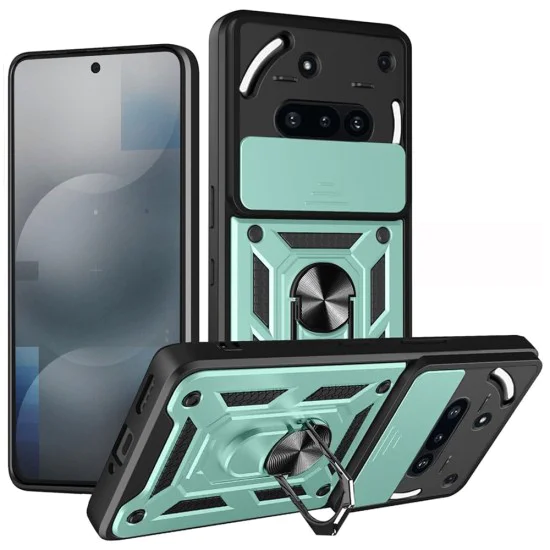Techsuit - серия CamShield - Nothing Phone (3a) - зелено