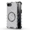 Калъф за iPhone 16e - Techsuit - HoneyComb Shield MagSafe - Бял