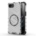 Калъф за iPhone 16e - Techsuit - HoneyComb Shield MagSafe - Бял