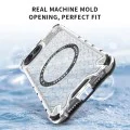 Калъф за iPhone 16e - Techsuit - HoneyComb Shield MagSafe - Бял