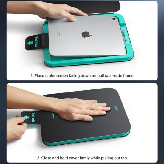ESR - (2 опаковки) Armorite Screen Protector UltraFit Tray - iPad Air 13 (2024) / Air 13 (2025) - Прозрачен