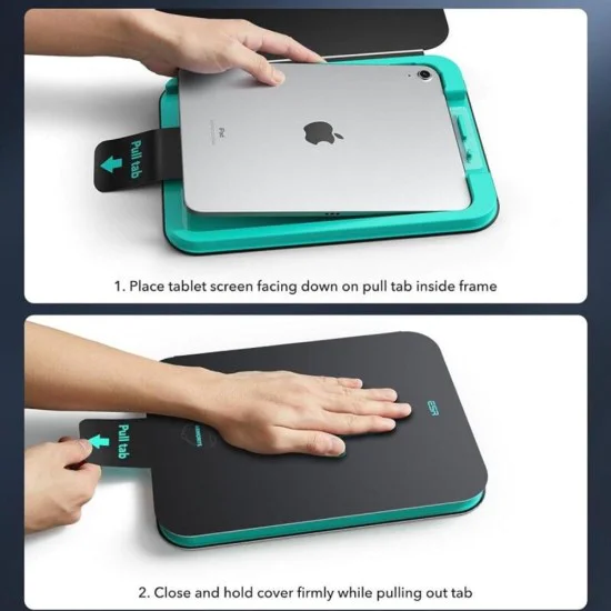 ESR - (2 опаковки) Armorite Screen Protector UltraFit Tray - iPad Air 11 (2024) / Air 11 (2025) - Прозрачен