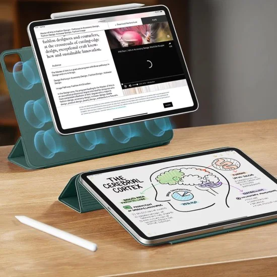 ESR - Rebound Magnetic - iPad Pro 12.9 (2020/2021/2022) / Air 13 (2024) / Air 13 (2025) - Forest Green