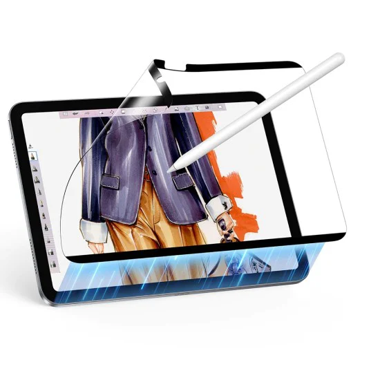 ESR - магнитен на усещане за хартия - iPad 10 (2022) 10.9 / 11 (2025) - прозрачен