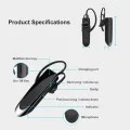 Techsuit - Премиум Bluetooth слушалки UrbanEar (CB1) - HandsFree, Type-C, шумопотискане, леки и удобни - черни