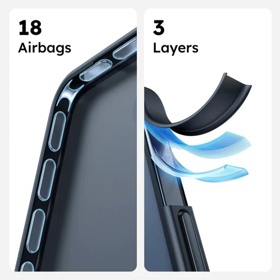Калъф за iPhone 16 Pro Max - Torras Guardian Magnetic Series - черен