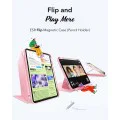 ESR - Flip Hybrid (с държач за молив) - iPad 10 (2022) 10.9 / 11 (2025 - розов