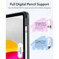 ESR - Flip Hybrid (с държач за молив) - iPad 10 (2022) 10.9 / 11 (2025 - черен