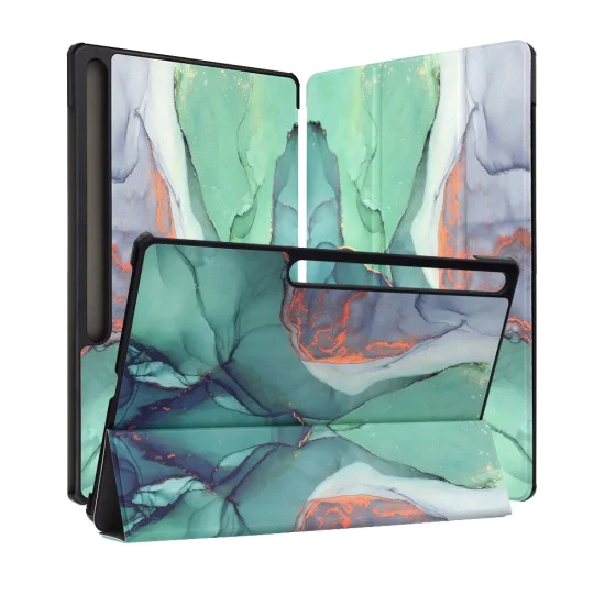 Techsuit - FoldPro - Samsung Galaxy Tab S10 FE Plus - Green Time