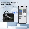 Techsuit - Премиум Bluetooth слушалки NeXound (G7) - HandsFree, ENC, LED, Bluetooth 5.1, Qualcomm, 500mAh, 72 часа - Черни