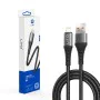 Lito - Кабел за данни (LD08L) - USB-A към Lightning, бързо зареждане, 2,4 A, 2 м - черен