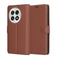 Калъф за OnePlus 13 - Кожено Протектор - Кафяв