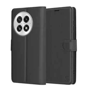 Калъф за OnePlus 13 - Кожено Протектор - Черен