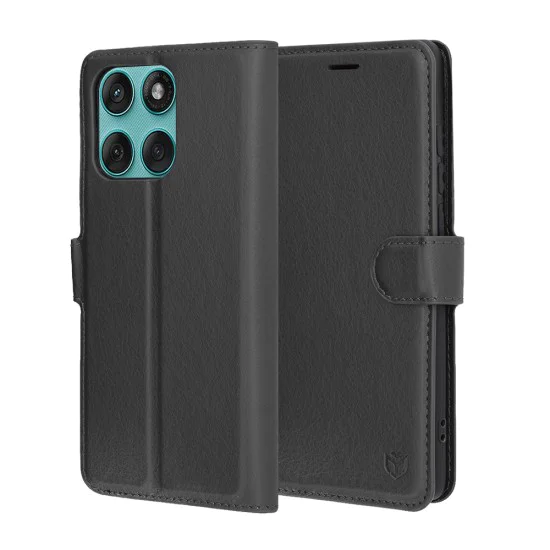 Технически костюм - кожено фолио - Motorola Edge 60 / Edge 60 Fusion - черен