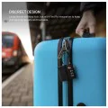 Smart Tracker (FIXTAG-LC-BK) - Фиксиран - Travel Lock с локатор, Apple Find My, IPX4, Type-C, Bluetooth 5.2, 60mAh - Черен