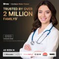 Bitvae - Воден флосър (BVC6) - По-голям размер 300 мл, с 6 дюзи, 3 режима, 5 интензитета, презареждащ се - Бял