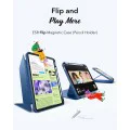 ESR - Flip Hybrid (с държач за молив) - iPad 10 (2022) 10.9 / 11 (2025) - Син