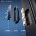 Калъф за iPhone 16 - ESR - Classic Hybrid HaloLock - Прозрачен Черен