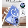 Калъф за iPhone 16 - ESR - Classic Hybrid HaloLock Kickstand - Прозрачен