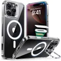 Калъф за iPhone 16 Pro Max - ESR - Classic Hybrid HaloLock Kickstand - Прозрачен