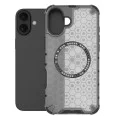 Калъф за iPhone 16 - Techsuit - HoneyComb Shield MagSafe - Черен