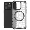 Калъф за iPhone 15 Pro - Techsuit - Honeycomb Shield MagSafe - Бял