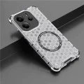Калъф за iPhone 15 Pro Max - Techsuit - Honeycomb Shield MagSafe - Бял