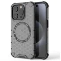 Калъф за iPhone 15 Pro - Techsuit - HoneyComb Shield MagSafe - Черен