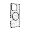 Калъф за iPhone 16 Pro - Techsuit - Honeycomb Shield MagSafe - Бял