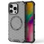Калъф за iPhone 16 Pro Max - Techsuit - Honeycomb Shield MagSafe - Черен