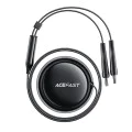 Acefast - Зарядно за кола (B13) - с прибиращ се кабел, USB, 2x Type-C, 53W, 70 + 15 см - Черно
