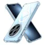 Калъф за Honor Magic7 Pro - Techsuit - Удароустойчив Clear Silicone MagSafe - Прозрачен