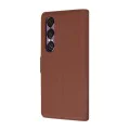 Калъф за Sony Xperia 1 VI - Кожено Протектор - Кафяв