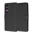 Калъф за Sony Xperia 1 VI - Кожено Протектор - Черен