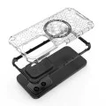 Калъф за Honor 200 Lite - Techsuit - Honeycomb Shield MagSafe - Бял