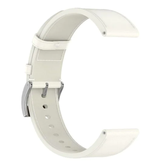 Techsuit - Каишка за часовник 22mm (W073) - Samsung Galaxy Watch (46mm)/Watch 3/Gear S3, Huawei Watch GT/GT 2/GT 3 (46mm) - Бял