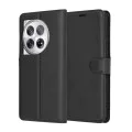 Калъф за OnePlus 12 - Кожено Протектор - Черен
