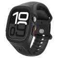 Каишка за Apple Watch 10 46mm / Watch 11 46mm - Spigen - Liquid Air Pro - Матирано Черен
