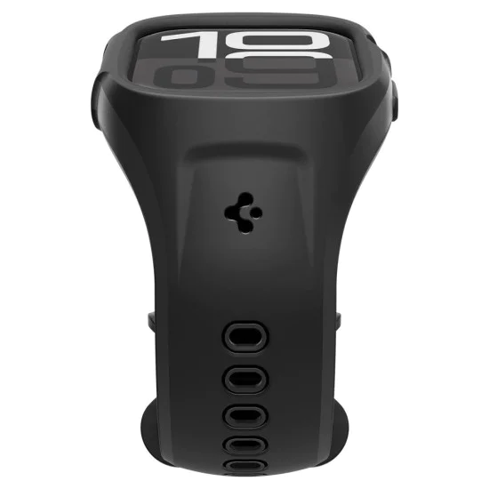 Каишка за Apple Watch 10 46mm / Watch 11 46mm - Spigen - Liquid Air Pro - Матирано Черен