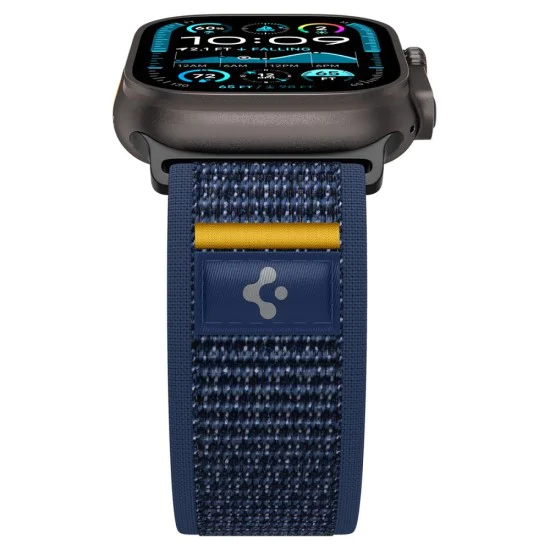 Каишка за Apple Watch 6 / 7 / 8 / 9 / 10 / SE / SE 2 / Ultra / Ultra 2 (44/45/46/49mm) - Spigen - Athlex Air - Active Navy
