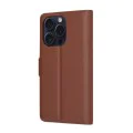 Калъф за iPhone 15 Pro - Кожено Протектор - Кафяв