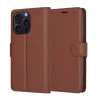 Калъф за iPhone 15 Pro - Кожено Протектор - Кафяв