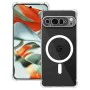 Калъф за Google Pixel 9 Pro XL - Techsuit - Удароустойчив Clear Silicone MagSafe - Прозрачен
