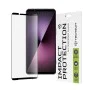 Протектор за Sony Xperia 1 VII - Techsuit - 111D Full Cover / Full Glue Glass - Черен
