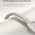 Baseus - Кабел за данни Титан (P10378100G21-01) - USB-C към Type-C, 100W, Бързо зареждане, 480Mbps, 2 м - Galaxy Титан Златен